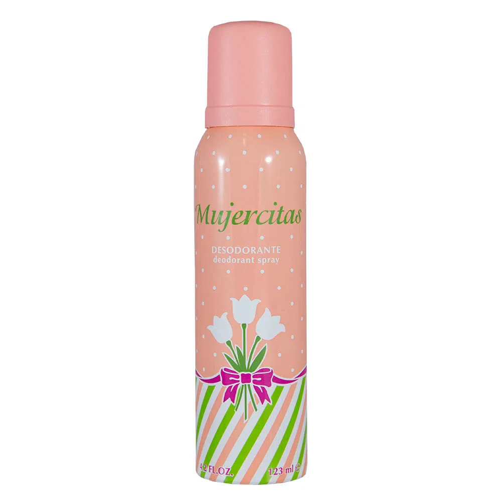 MUJERCITAS DESODORANTE AEROSOL X 123 ML.